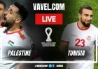Palestine vs Tunisia: Second Half Kicks Off with Tunisia Leading 1-0