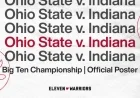 Ohio State vs. Indiana: Big Ten Championship Football Poster Released