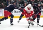 U.S. Olympic Hopefuls Shine as Red Wings Face Blue Jackets