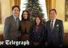 Katy Perry, Justin Trudeau Meet With Former Japanese Prime Minister