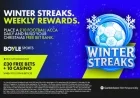 BOYLE Sports Offers Christmas Free Bets with Daily £10 Football Acca
