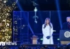 Donald and Melania Trump Illuminate National Christmas Tree