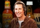 Matthew McConaughey Enjoys Spicy Wings with Signature Charm