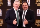 Hugo Sánchez Advises Javier Aguirre During World Cup Draw