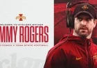 Iowa State Appoints Jimmy Rogers as Head Football Coach