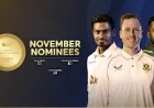 November Men’s Player of the Month Nominees Announced