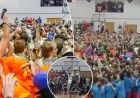 Taylor University Fans Storm Court in Chaotic ‘Silent Night’ Tradition During 118-33 Win