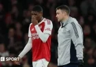 Arsenal’s Mosquera Faces Six-Week Sideline Due to Ankle Injury