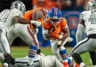 RJ Harvey Nears Landmark Achievement in Broncos vs. Raiders Clash