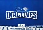 Colts Reveal 7 Inactive Players for Week 14 Clash with Jaguars