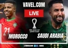 Morocco Leads Saudi Arabia 1-0: Live Score Updates