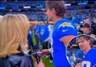 Justin Herbert’s Awkward ESPN Interview with Laura Rutledge After MNF Victory