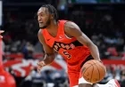 Raptors’ Quickley Sidelined by Illness for NBA Cup Match