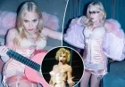 Madonna Revives ’90s Blond Ambition with Pink Satin Corset
