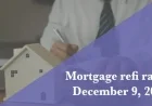 Dec. 9, 2025: Today’s Refinance Mortgage Rates Update