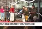 Boise Launches Bird-Safe Mural at Library to Prevent Strikes