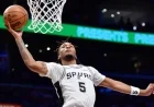 Spurs Guard Stephon Castle Thrilled for Midseason Return
