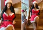 Katie Price Flaunts Weight Loss and Bold Tattoos in Mrs. Claus Outfit