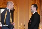 Prince William Awards MBE to Newbury Darts Star Luke Humphries