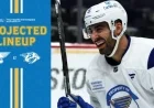Nashville Game: Projected Lineup for Dec. 11