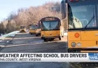 Wintry Weather Disrupts School Bus Drivers’ Routes