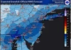 N.J. Weekend Storm: Snow Forecast Rises to 4 Inches – Latest Maps