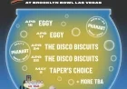 Phish Sphere Aftershows at Brooklyn Bowl Vegas: Disco Biscuits, Eggy, Taper’s Choice
