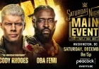 Cody Rhodes Faces Oba Femi in WWE Champion Showdown