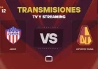 Watch Live: Junior vs Tolima Today on TV or Streaming