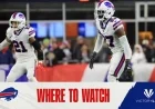 Watch Buffalo Bills vs. New England Patriots: TV, Streaming, and Radio Options