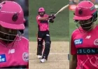 Babar Azam Scores 2 in Big Bash Debut for Sydney Sixers