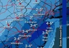 Jersey Shore Braces for Over 4 Inches of Snow in Forecast