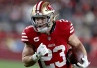 Niners’ RB Christian McCaffrey Set to Play Sunday vs. Titans