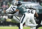 Eagles’ Defense Limits Raiders to 75 Yards