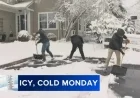 Snow Cleanup Ongoing While Icy Conditions Challenge Philadelphia Commuters
