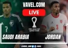 Saudi Arabia Faces Jordan: 2025 FIFA Arab Cup Live Score Updates