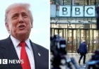 Trump Files Defamation Lawsuit Against BBC for Edited Panorama Speech