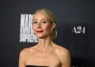 Gwyneth Paltrow Stuns in a Boldly Plunging Blazer and Trousers Set