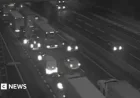 M25 Multi-Vehicle Crash Near Brentwood, Essex Closes Lanes