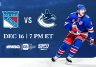 Rangers Clash with Canucks: Key Pregame Notes