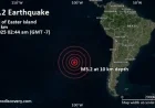 Magnitude 5.2 Earthquake Strikes Southeast of Easter Island on Dec 14, 2025