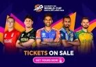 ICC Men’s T20 World Cup 2026 Tickets Now Available