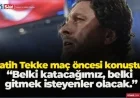 Fatih Tekke Discusses Potential Squad Changes Before Match