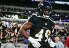 Jay Higgins IV Rejoins Ravens Practice