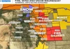 Strong Winds and Fire Threat Loom Over Colorado’s Front Range Wednesday