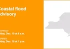 Southwest and Southeast Suffolk Face Coastal Flood Advisory This Friday