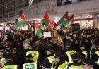 U.K. Police Detain Pro-Palestinian Protesters, Enforce Stricter Hate Speech Laws