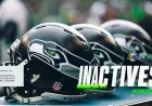 Seahawks vs. Rams Week 16: Key Inactive Players