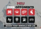 NIU Football’s 2026 Mountain West Opponents Revealed
