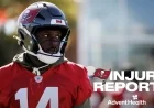 Buccaneers vs. Panthers Injury Report: Godwin Jr., Evans Missed Practice